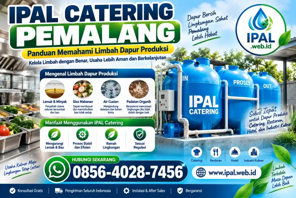 IPAL Catering Pemalang - Panduan Memahami Limbah Dapur Produksi