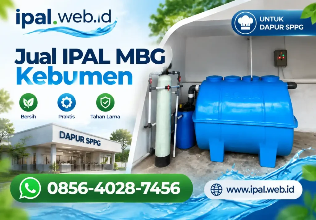 Jual IPAL MBG Kebumen untuk Dapur SPPG