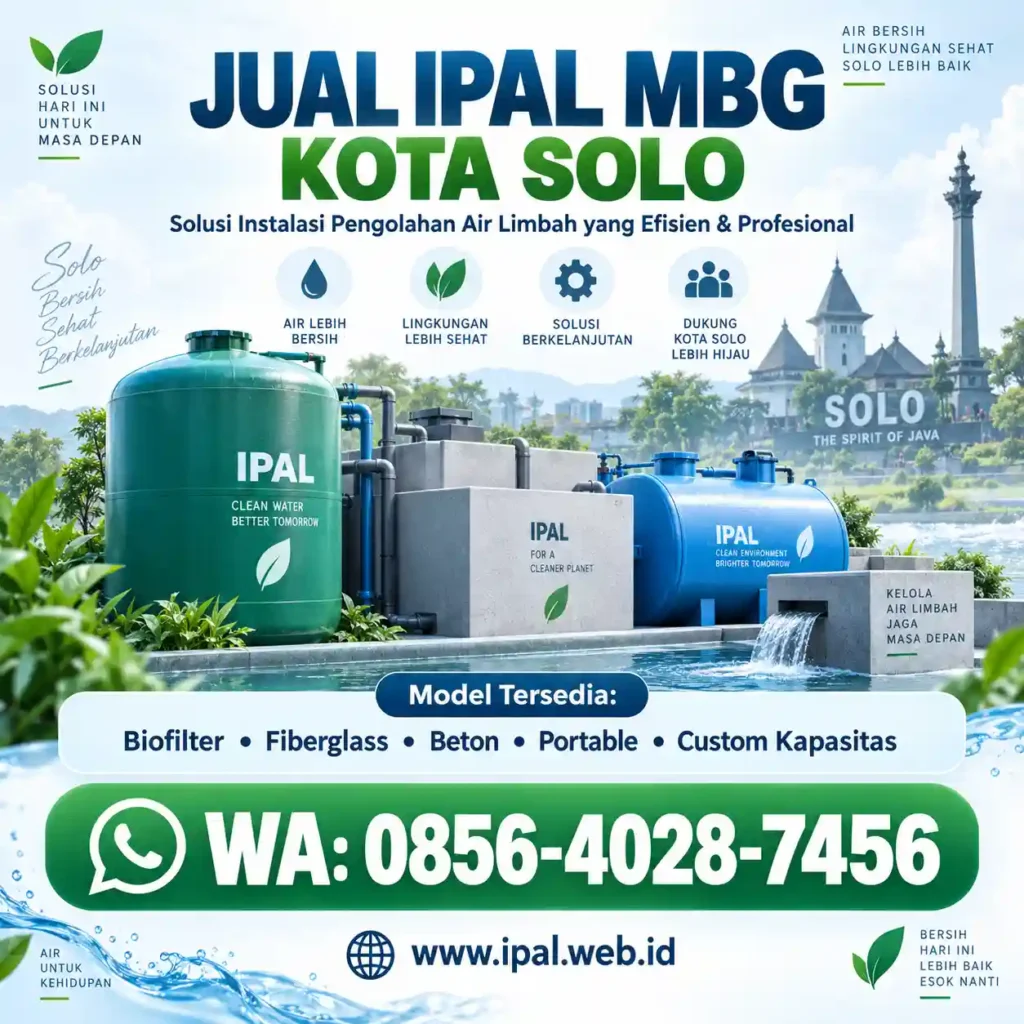 Jual IPAL MBG Solo