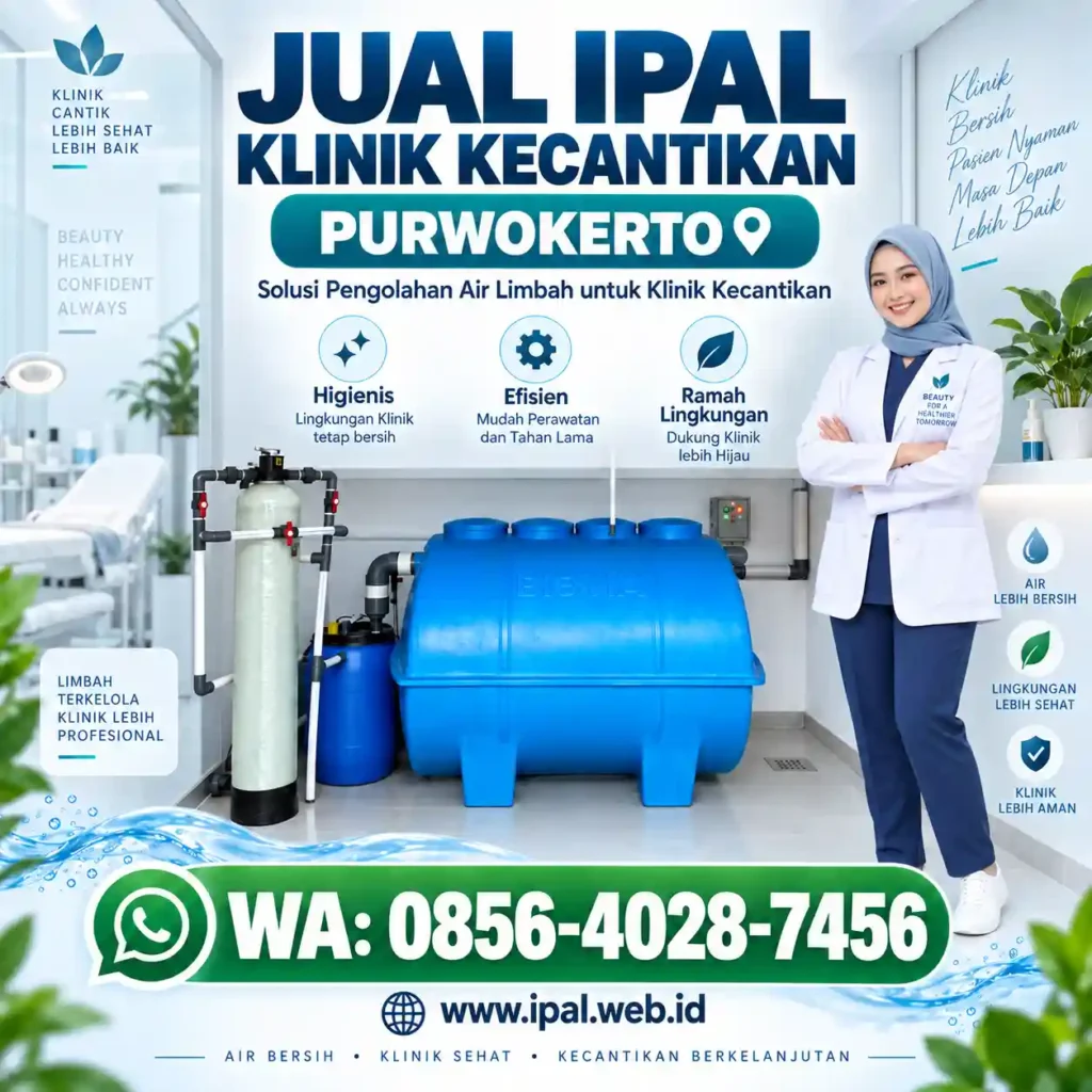 jual ipal klinik kecantikan purwokerto